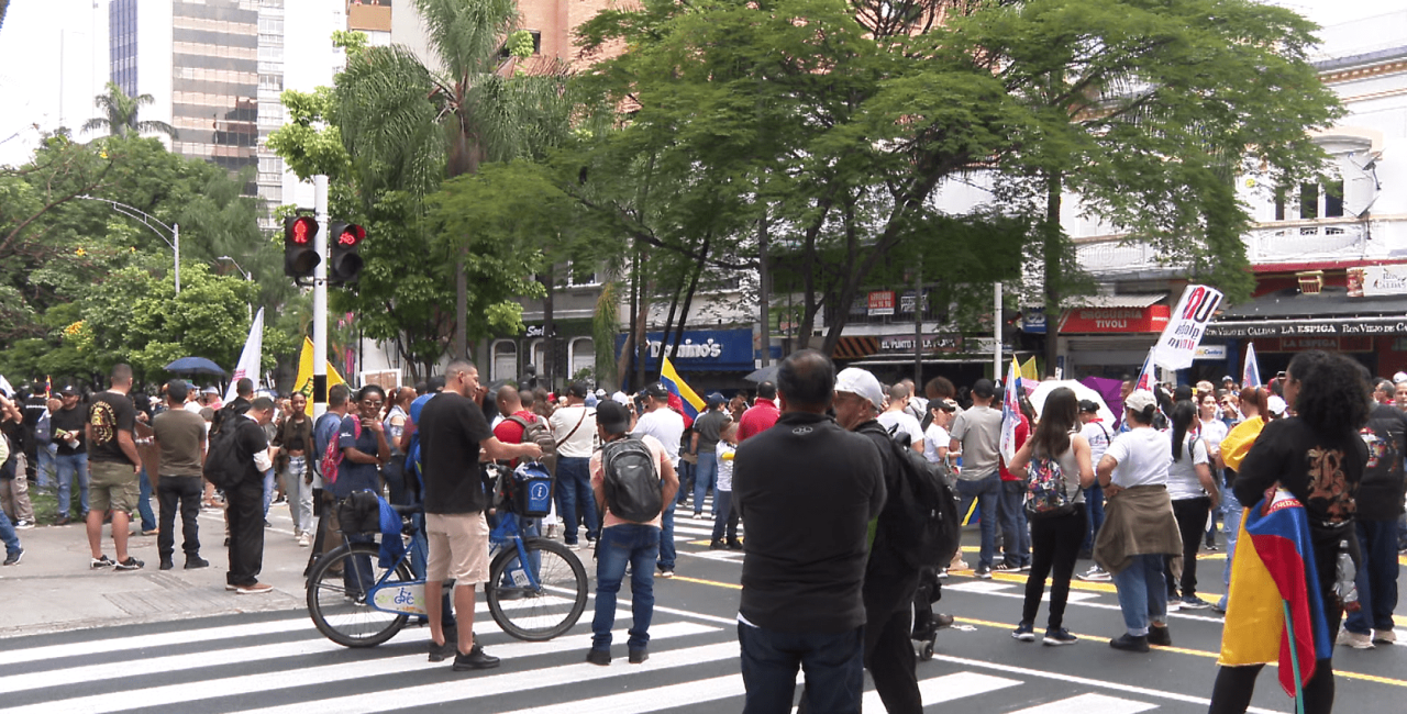 Así será el recorrido de la movilización en Medellín este miércoles