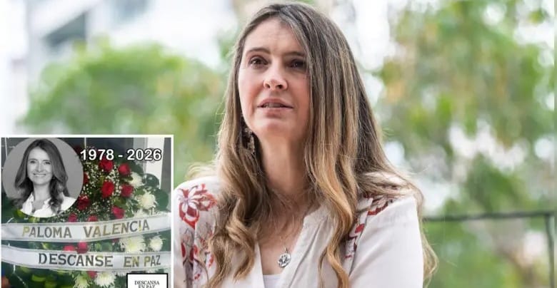 Denuncian amenazas de muerte contra Paloma Valencia; una corona fúnebre con su rostro comenzó a circular