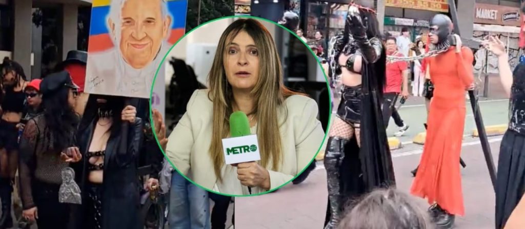 Paloma Valencia le mandó fuerte ‘periodicazo’ a grupo ‘satánico’ que desató caos en iglesias de Bogotá